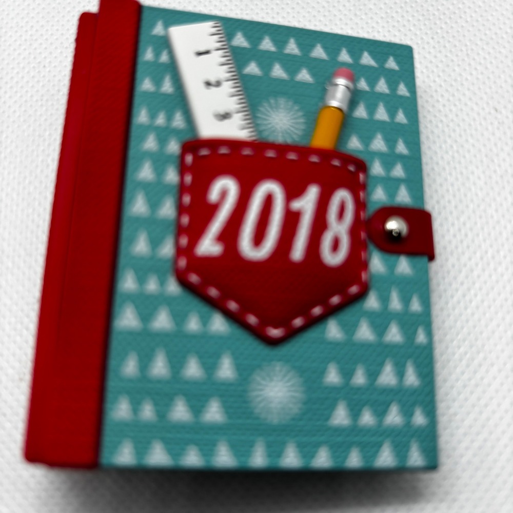 Hallmark School Days Ornament Kids Teal 2018 Photo Holder Keepsake